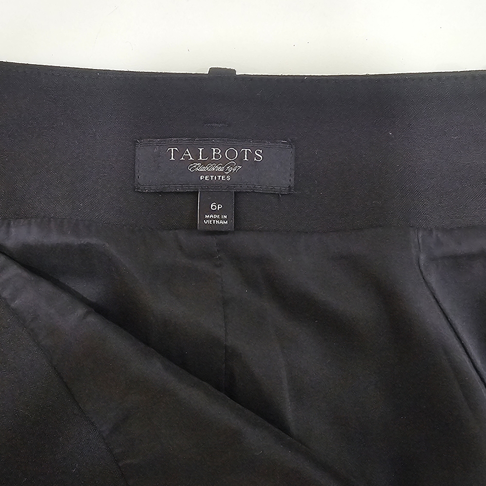 Talbots Classic Black Pencil Skirt - Picture 3 of 3